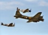 B-17, P-51 und P-47